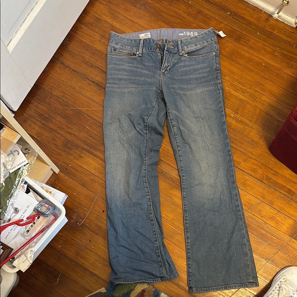 GAP Blue Perfect Boot Cut Jeans Classic Style
